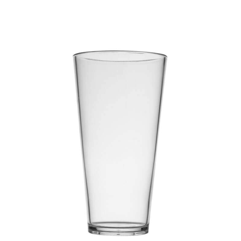 Set 50 Bicchieri In Plastica Rigida Riutilizzabile 400 Ml – Trasparenti, Impilabili, Adatti A Bevande Calde E Fredde